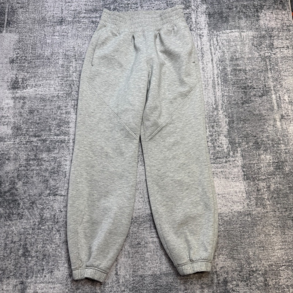 YPB‎ Sweatpants Womens Small Gray Neo Knit Joggers Relaxed Tapered Abercrombie